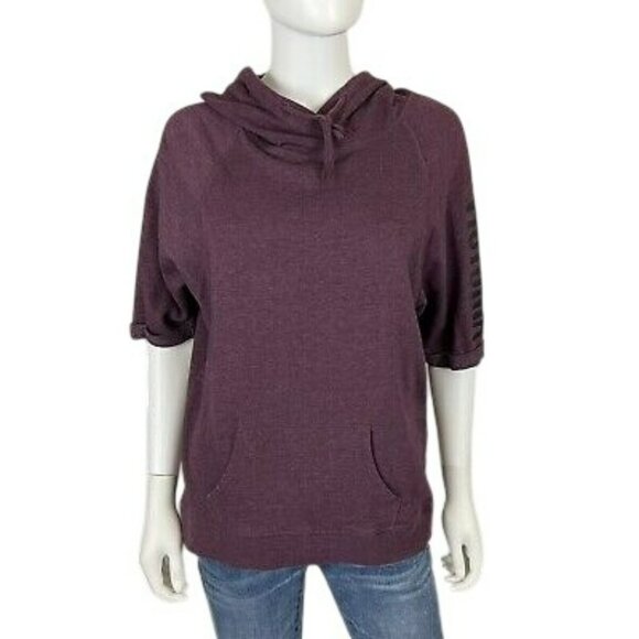 Victorias Secret Angels 2015 Maroon Hooded Sweatshirt Medium Soft & Cozy - Picture 1 of 8